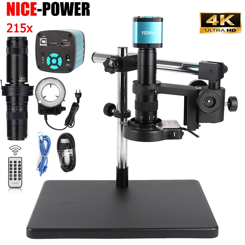 4K Microscope Camera Sony Sensor - Microscope électronique professionnel 4K, caméra de
