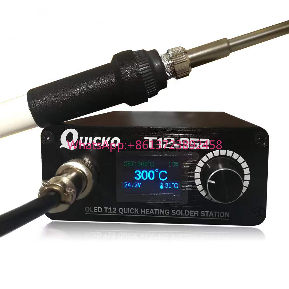 T12 Soldering Station Oled - Station de soudage à chauffage rapide