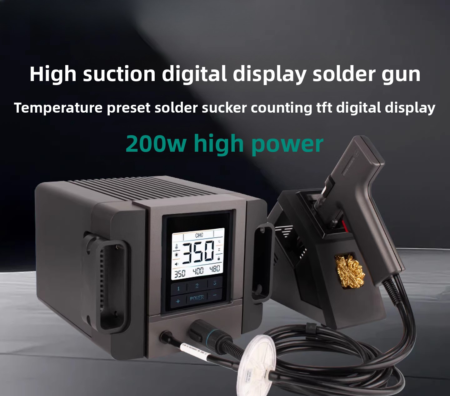 Pompe à dessouder électrique 2 - Desoldering Pump Electric Vacuum Station avis et prix