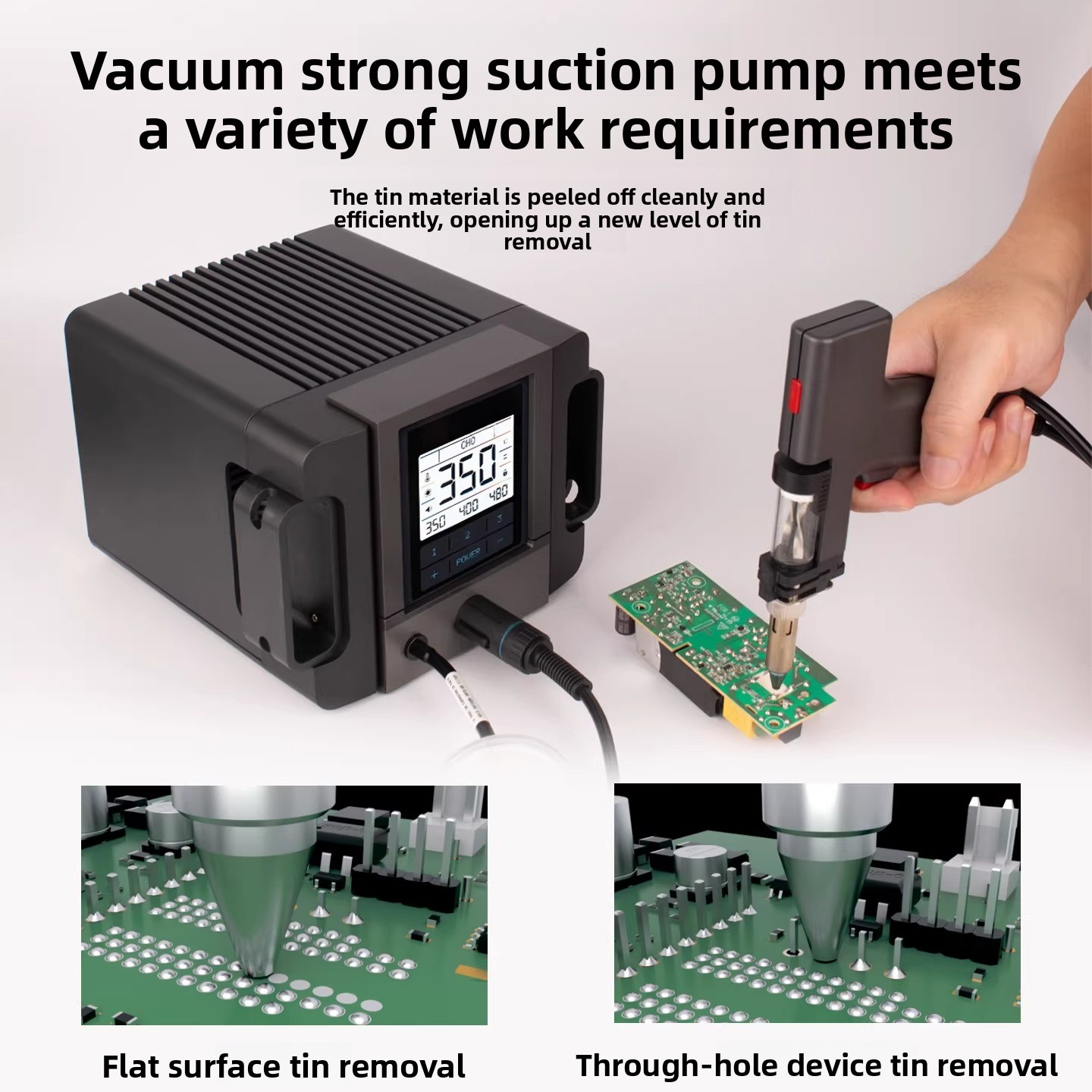 Pompe à dessouder électrique 2 - Desoldering Pump Electric Vacuum Station avis et prix
